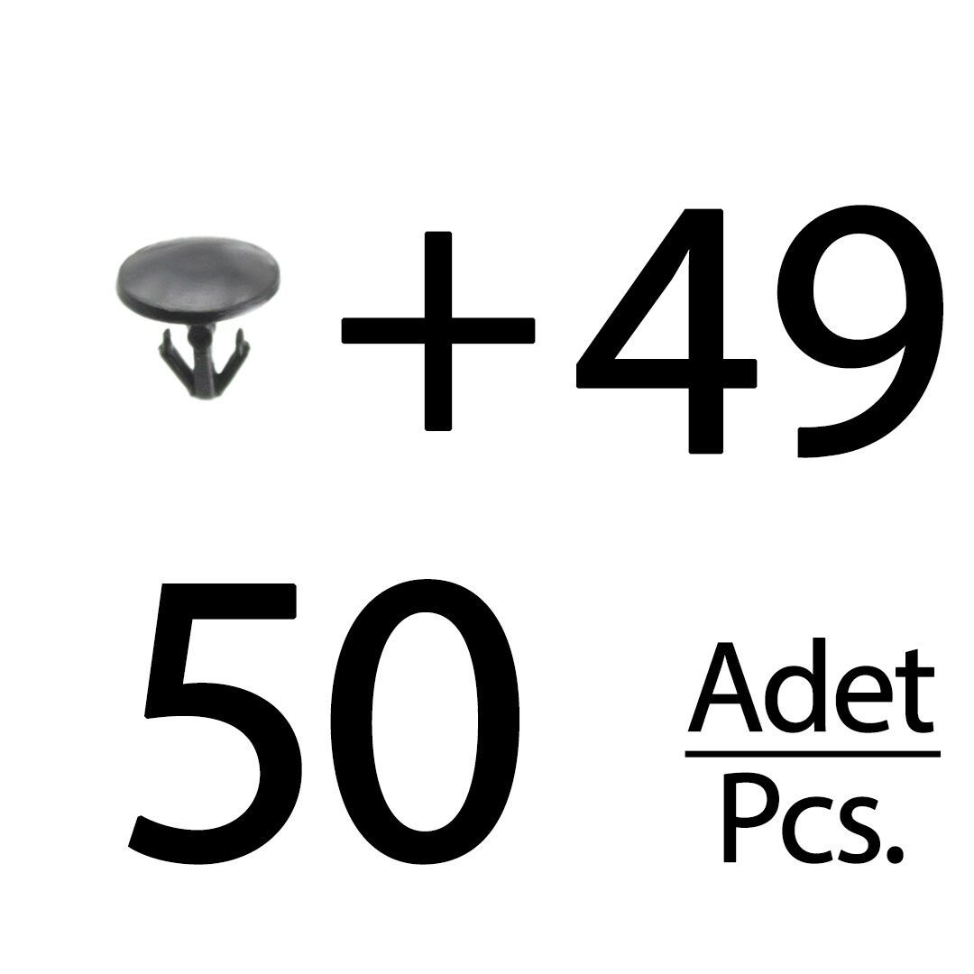 Mazda için Fitil Klipsi- 50 Adet