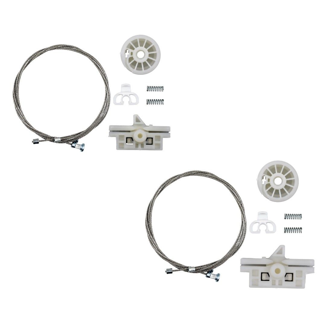 Fiat Fiorino için Cam Kriko Teli Tamir Takımı-Sağ-Sol-SET