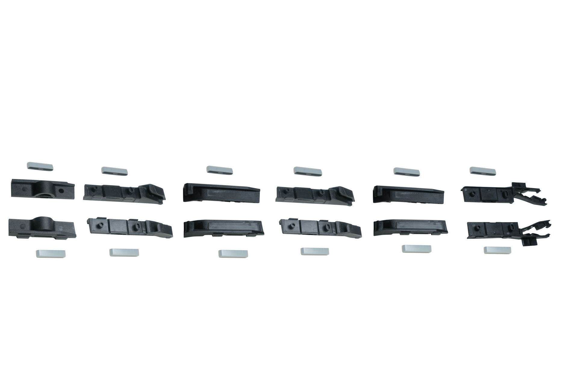 Sunroof Curtain Repair Kit for Nissan Qashqai Set of 24