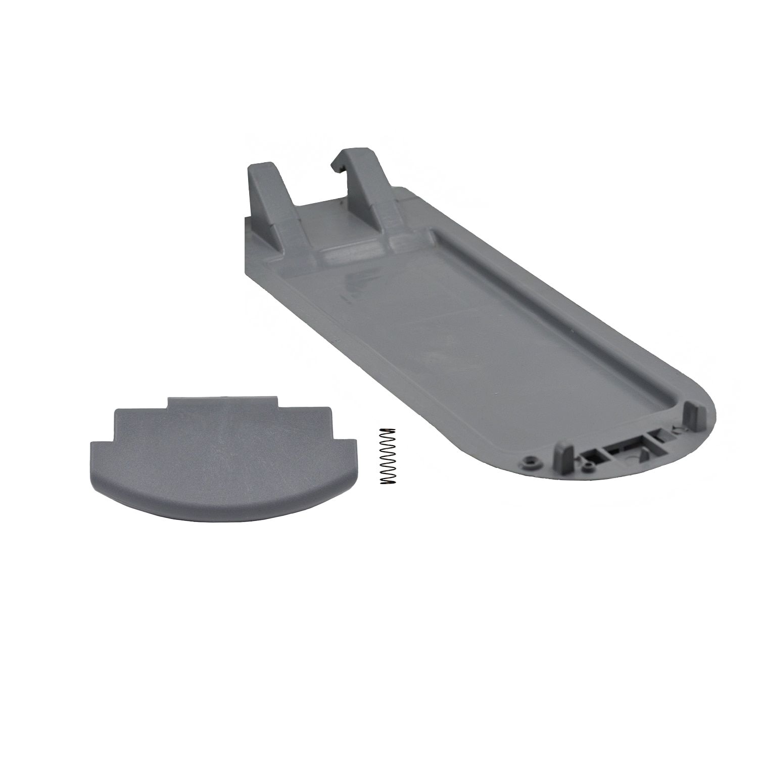 Couvercle inférieur d'accoudoir et loquet pour Volkswagen Transporter T5 - Gris (541492729)