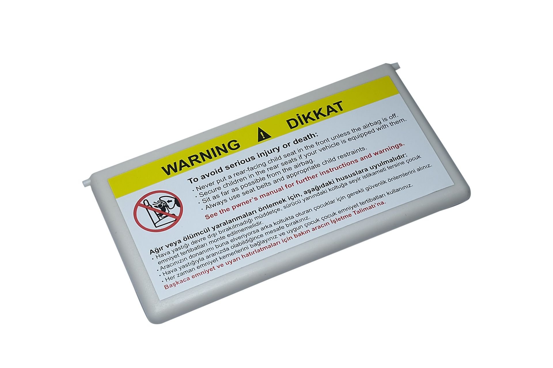Mercedes C Class W203 2001-2007 için Güneşlik Ayna Kapak Bej Renk