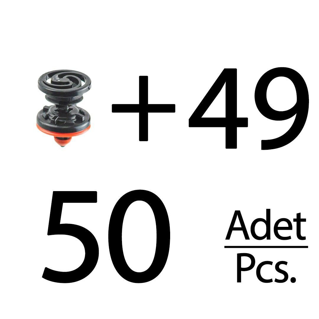 Volkswagen için Döşeme Klipsi- 50 Adet