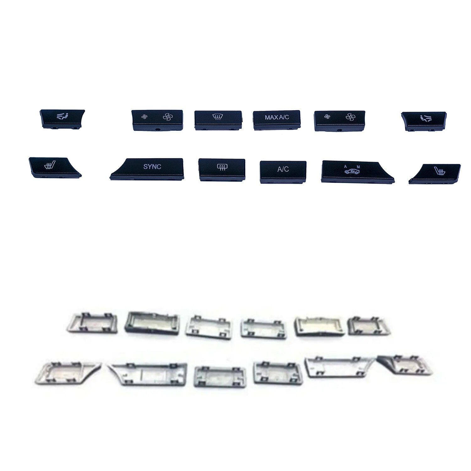 Climate Control Keypad Button Set for BMW 5 Series F10