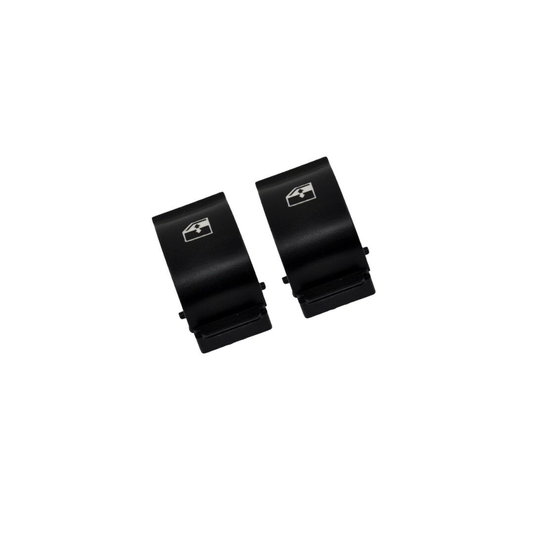 Window Switch Opening Cover Set of 2 for Fiat Doblo