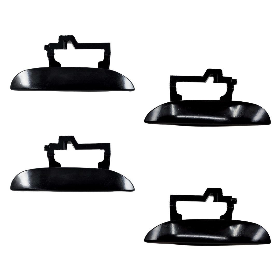 Front-Rear Exterior Metal Door Handle Right-Left Set for BMW 5 Series E39