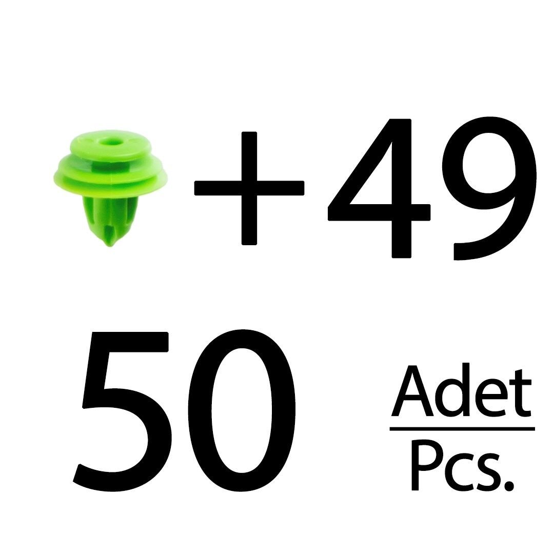 Honda için Döşeme Klipsi- 50'li