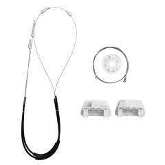 Front Right Door Glass Repair Kit for Ford Focus