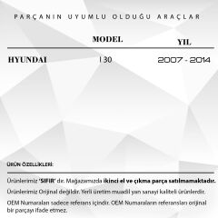 Front Left Door Glass Repair Kit for Hyundai İ 30