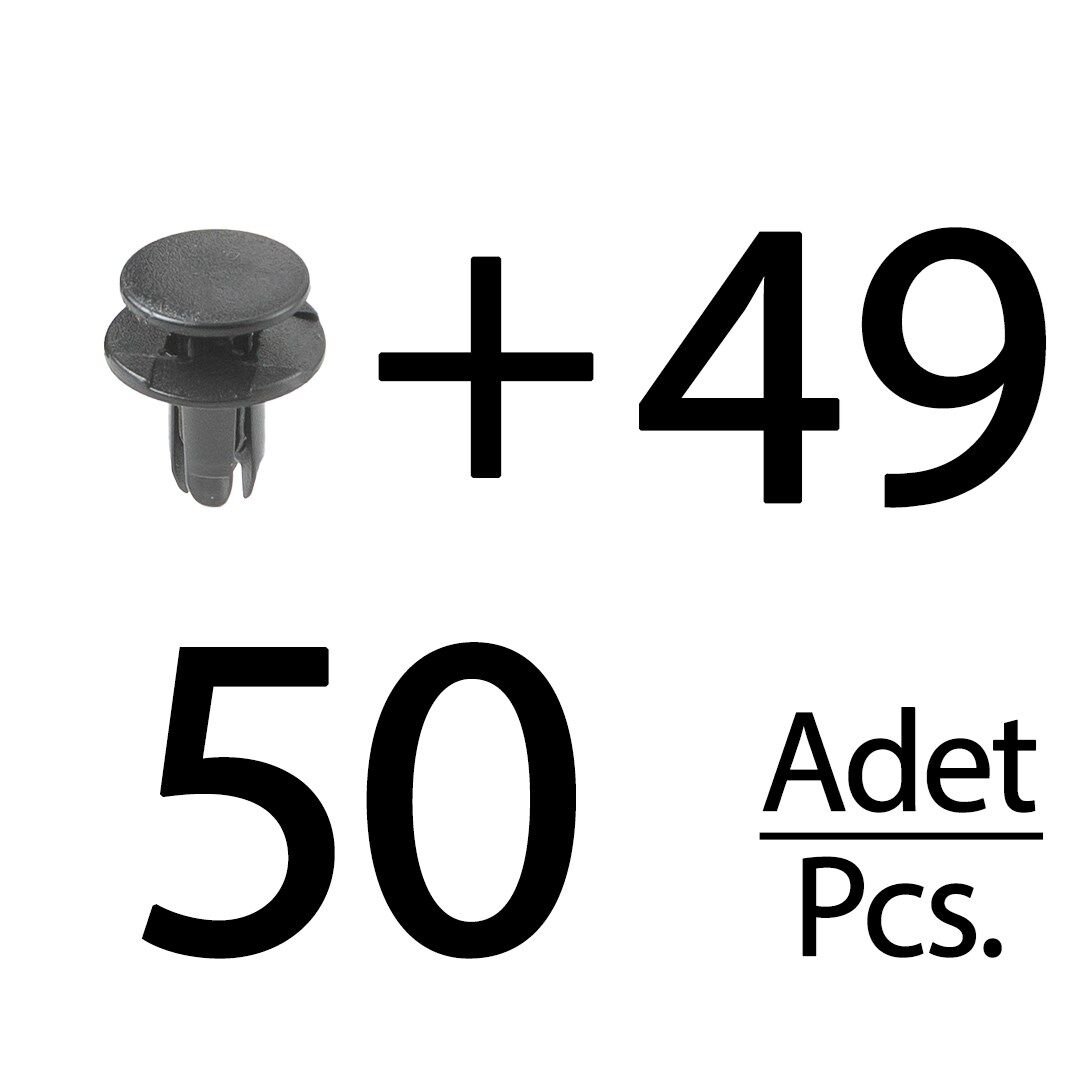 Hyundai, Kia için Davlumbaz Klipsi- 50'li