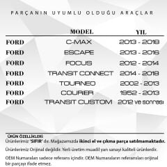 Ford Focus,Transit Connect,C-Max için Airbag Zemberek