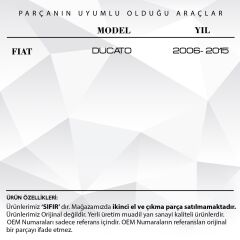 Fiat Ducato Citroen Jumper Peugeot Boxer Opel Movano için Güneşlik Ayağı- Gri