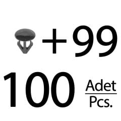 Mazda 6, CX9, CX7 için Toz Fitil Klipsi- 100'lü