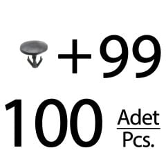 Mazda için Fitil Klipsi- 100 Adet