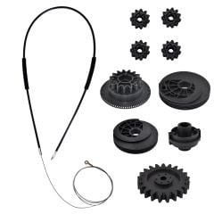 Right Center Side Sliding Door Repair Kit for Mercedes Vito W639