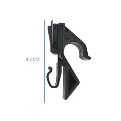 Support de rideau de coffre pour Fiat Doblo, Citroën Nemo, Peugeot Bipper - Gauche