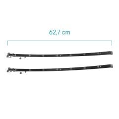 Mercedes W169, A180, W156 için Panoramik Tavan Sunroof Tamir Seti 62.7 cm