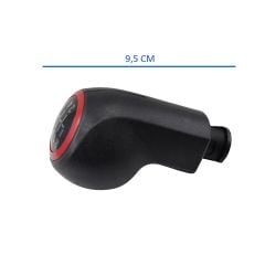 5 Speed Gear Knob for Opel Astra H, Corsa D, Zafira B-Red