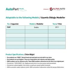 Windshield Repair Set-Right-Left-SET for Fiat Doblo