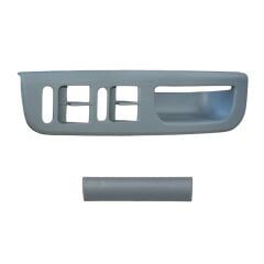 VW Passat,Golf ,Jetta için Sol Ön Cam Açma Düğme Çerçeve Seti - GRİ