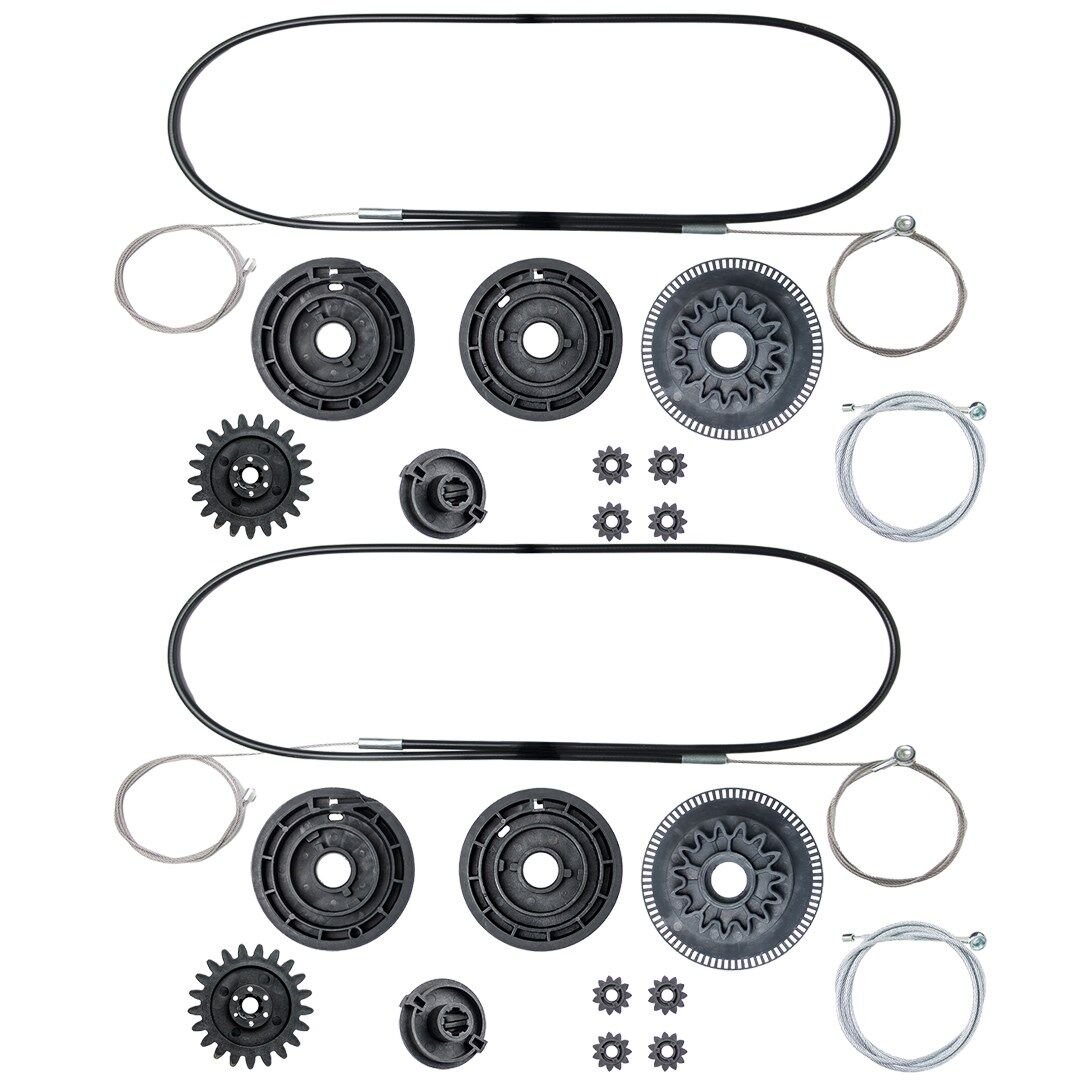 Mercedes Vito W639 için Orta Yan Sürgülü Kapı Tamir Seti - Sağ - Sol