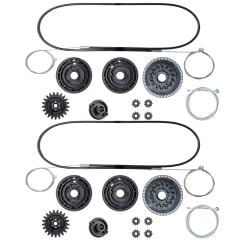 Mercedes Vito W639 için Orta Yan Sürgülü Kapı Tamir Seti - Sağ - Sol