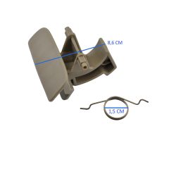 Ressort de verrouillage de boîte à gants-Beige pour Renault Fluence, Megane 3