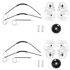 Glass Repair Set-Right-Left-SET for Peugeot 206