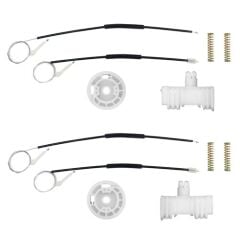 Windshield Repair Set-Right-Left-SET for Peugeot 106