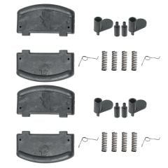Ford Transit T18 için Sürgülü Cam Mandalı-Tam Set-2 adet