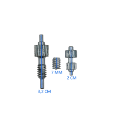 Lot de 3 engrenages de moteur de rétroviseur pour Mini Cooper, BMW Série 3 X5