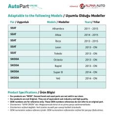 Tuyau de pression d'injecteur pour Audi