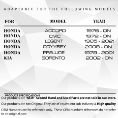 Fender Skirt Clip For Honda, Kia - 10 Pcs