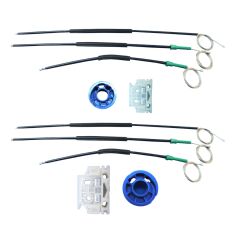 Front Door Glass Repair Kit for Citroen C5-SET