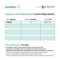 Front Door Glass Repair Kit for Citroen C5-SET
