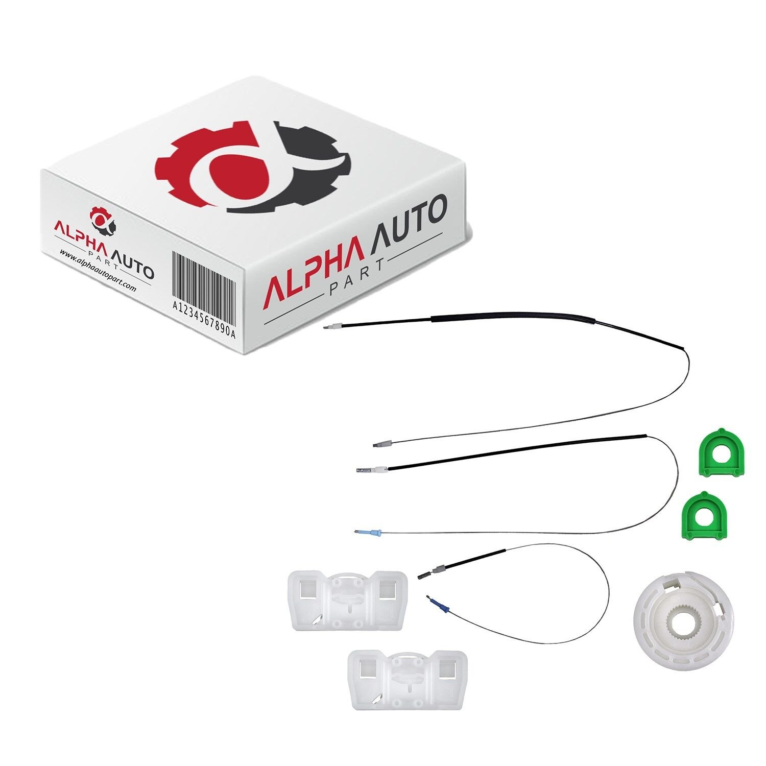 Land Rover Freelander Coupe 1996-2006 için Ön Sol Kapı Cam Tamir Takımı