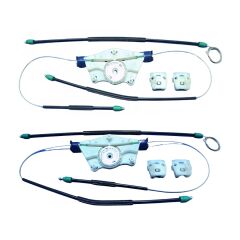 Front Door Glass Repair Kit for Volkswagen Golf 4-SET