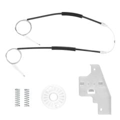 Peugeot 407 için Ön Sol Cam Tamir Seti