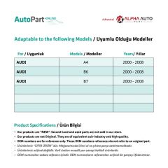 Front Door Glass Repair Kit for Audi A4(B6, B7)-SET
