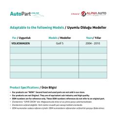 Front Door Glass Repair Kit-SET for Volkswagen Golf 5