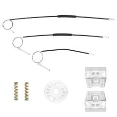 Peugeot 607 için Ön Sol Cam Tamir Seti