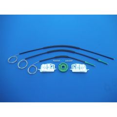 Front Right and Left Door Glass Repair Kit for Ford Fiesta, Fusion