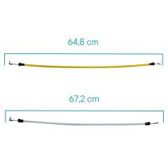 Door Inner Wire SET FOR Mercedes Axor, Atego(Dia.:6.10mm)