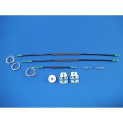 Front Left Door Glass Repair Kit for Volkswagen Golf 5