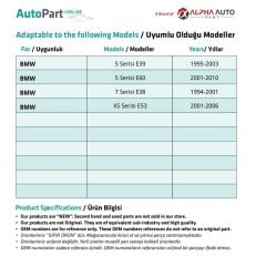Opel, BMW, Mercedes için Tampon Klipsi- 50'li