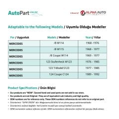 Mercedes Benz için Vites Burcu KÜÇÜK