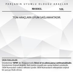 Universal Emniyet Kemer Stop Klips 5'li