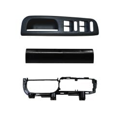 Door Handle Glass Button Frame Cover Set for Vw Passat B5,Golf 4,Jetta