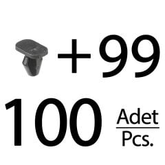 Peugeot, Citroen için Toz Fitil Klipsi- 100'lü
