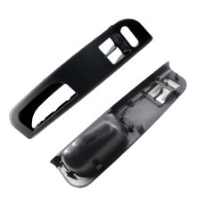 Vw Bora,Golf,Jetta,Passat için Kapı Kolu Cam Düğme Çerçeve Kapak Seti