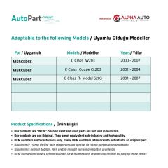 Fuel Hose for Mercedes C Class W203